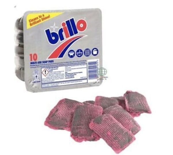 Brillo Pads 10 Foil Pack