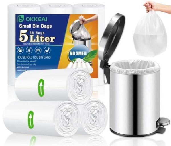 5 x Pedal Small Bin Liners